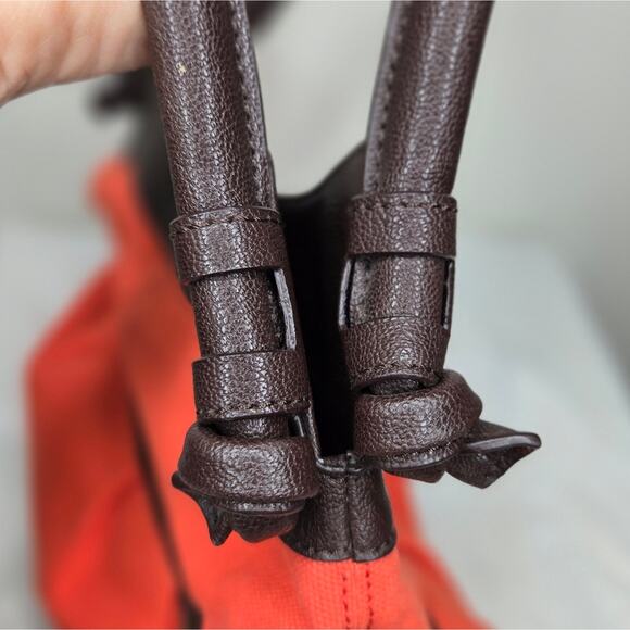 SIMPLY VERA Vera Wang Orange and Brown Women's Handbag - Picture 3 of 12